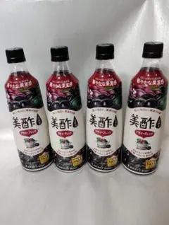 미초 식초 (미초) 아사이 블렌드 4종 세트 (스티커 포함)