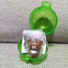 リラックマ　フィギュア　キーチェーン　チャイロイコグマ