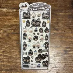 値下げ！☆モンチッチ 白黒 ぷくぷくシール☆
