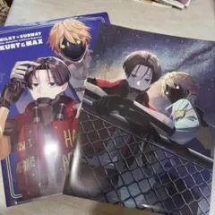 一番くじ 銀河特急 ミルキー☆サブウェイ D賞 クリアファイル 2種