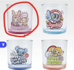 一番くじ ナルミヤキャラクターズ E賞 わくわくカラーボトムグラス メゾピアノ