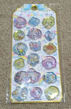 KAMIO JAPAN ぷくぷくあわわちゃん ウォーターシール
