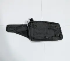 ブラックキャンバスボディバッグPORTER