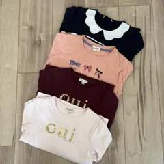 120 長袖Ｔシャツ　女の子　まとめ4点