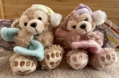 ディズニーシー　2018 オータム　ダッフィー・シェリーメイぬいぐるみストラップ