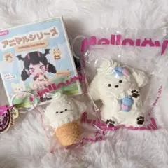 も*じ様 Mellojoy メロジョイ アニマルシリーズ クリームわん ゆきこ