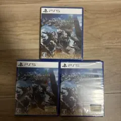 PS5 モンスターハンターワイルズ 新品未開封　3本セット