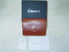 新品60％OFF イタリアンレザー牛革 プエブロ 三つ折り財布 グリーン 
