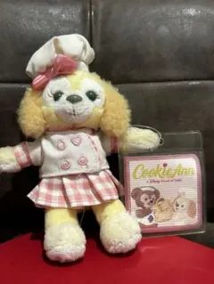 香港 ディズニー クッキー・アン パティシエ ぬいぐるみ キーホルダー