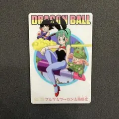 ドラゴンボール グミカードNo.23 ブルマ &ウーロン&孫悟空