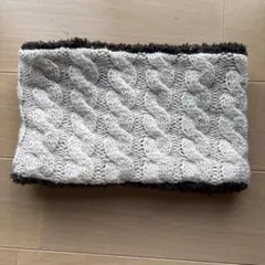 リバーシブルネックウォーマー