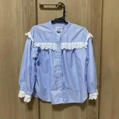 チャオパニックティピー　子供シャツ　ストライプ