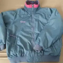古着 Columbia ナイロン シンチラ ジャケット内側フリース