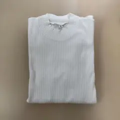 ユニクロ 長袖カットソー 160 ホワイト