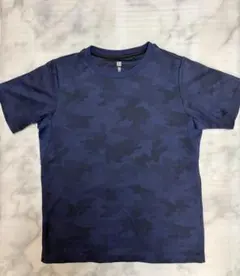 UNIQLO キッズ Tシャツ 150cm ネイビー 迷彩のサムネイル