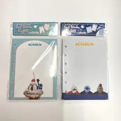 【新品未開封】パペットスンスン シールバインダーリフィル 台紙 2点セット