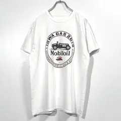 ヴィンテージ・Tシャツ 企業物 IOWA GAS 白L