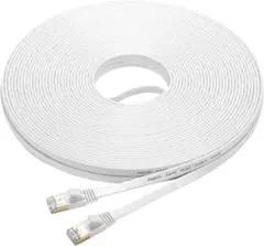 FOSTO Cat8 LANケーブル 10M 爪折れ防止 業務用 屋外用