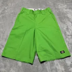 ディッキーズ ハーフパンツ 28 グリーン 新品タグ