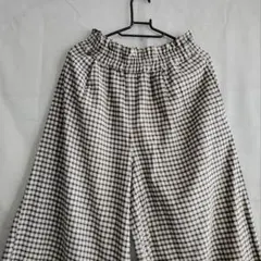 Samansa Mos2 　　ワイドパンツウエスト総ゴム　M～２XL