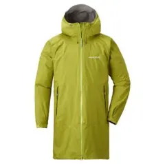 mont-bell パックラップ レインコート M ライトグリーン