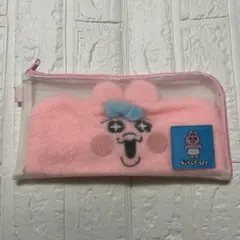 おぱんちゅうさぎ ピンク ヘアバンド 収納ポーチ付き