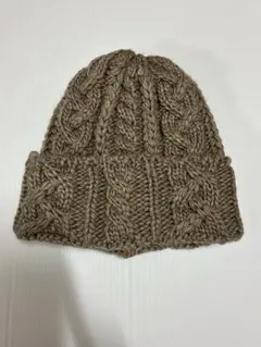 未使用　Samansa Mos2 ニット帽 ベージュ サマンサモスモス 帽子