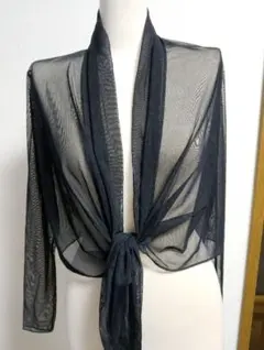 Chacott ブラック メッシュ ボレロのサムネイル