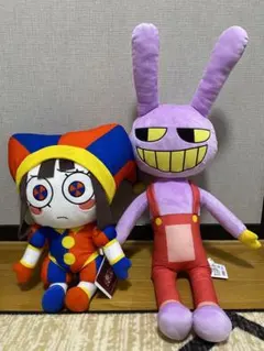 おまけつき！GiGO限定 アメイジング デジタルサーカス ぬいぐるみ2種