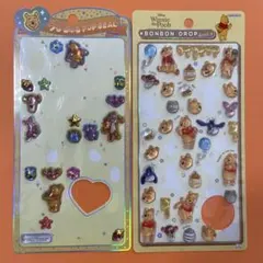 ボンボンドロップシール　うるちゅるPOPSEALくまのプーさん　2枚セット