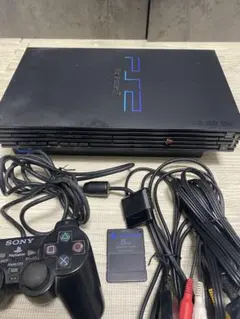 PlayStation 2本体+コントローラー+メモリーカード+ソフト1本