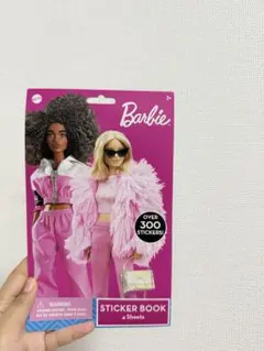 Barbie ステッカーブック 4シート 新品未使用　レア　海外製　シール帳のサムネイル