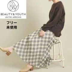 未使用 BEAUTY&YOUTH UNITED ARROWS プリーツ スカート