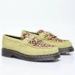 Dr.Martens Adrian Bone ローファー マーチン ヒョウ柄