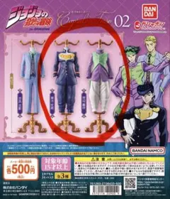 ジョジョの奇妙な冒険 カプセルトルソー 02 2点セット