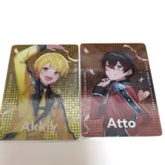 【匿名配送】AMPTAK×COLORS すとふぇす Akkiy Atto