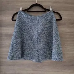 TOPSHOP フレアミニスカート ネイビー系のサムネイル