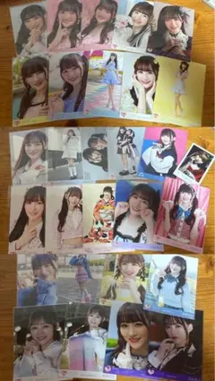 イコラブ＝LOVE 音嶋莉沙生写真まとめ売り　セミコンプあり28枚ミニフォト1枚