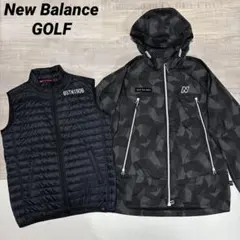 ニューバランスゴルフ★撥水★インナー着脱可能★ジャケット【メンズ サイズ4（M】