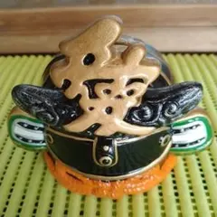武士の兜 貯金箱 陶器製　小型