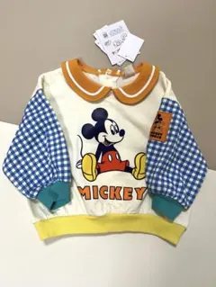 新品　はるぴのママ　トレーナー　90 ミッキー　しまむら