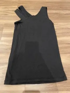 JEANASIS(ジーナシス) タンクトップ　ブラック