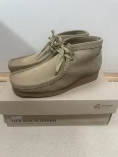 [クラークス]ワラビーブーツ　モカシン　新品未使用