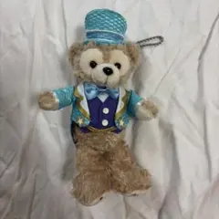 ダッフィー ぬいぐるみバッジ ステップトゥシャイン　ディズニーシー