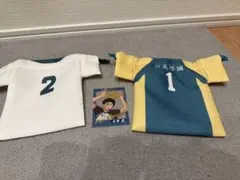 ハイキュー！　巾着と赤葦キャラカード