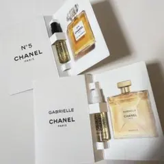 新品未使用】CHANEL 香水 サンプルセット No.5 ガブリエルシャネル