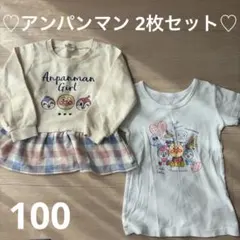 アンパンマン キッズ服 2点セット 100cm