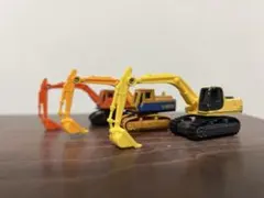 コマツ ミニショベル 3台セット トミカ 日本製もあります