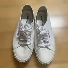【美品】スペルガ　2750 ホワイト　キャンバス