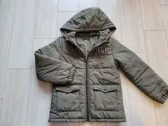 【未使用】BeBe コート ダウン 130 カーキ